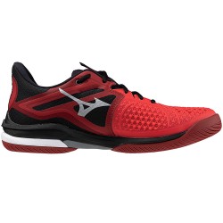 Achat Chaussure Mizuno Wave Exceed Tour 6 Toutes Surfaces Rouge