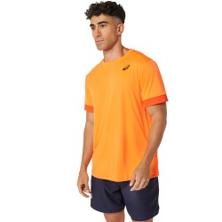 Vente Tee-Shirt Asics Court Orange