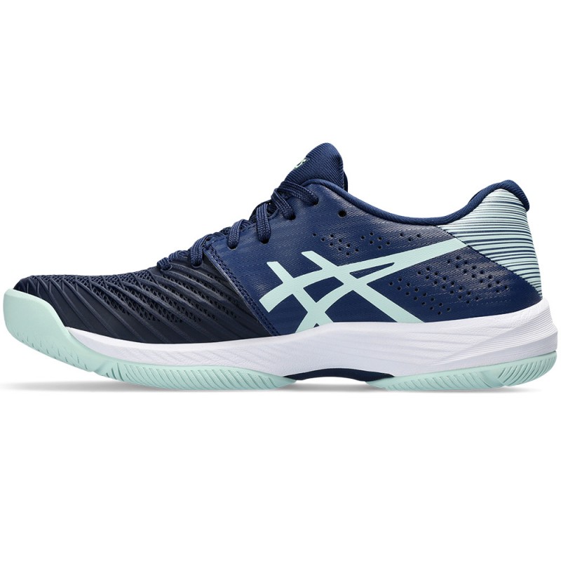 Chaussure Femme Asics Solution Swift FF Toutes Surfaces Bleu Marine ...