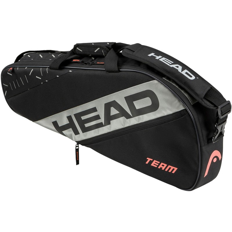 Sac Head Team S 3 Raquettes Noir/Gris