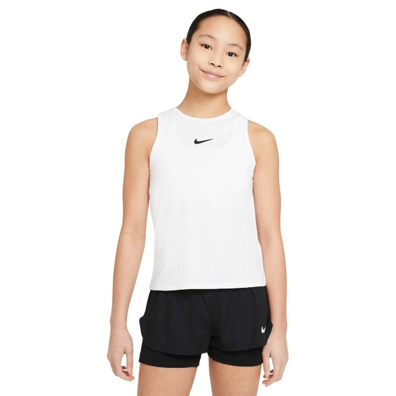 Débardeur Fille Nike Dri-FIT Victory Blanc