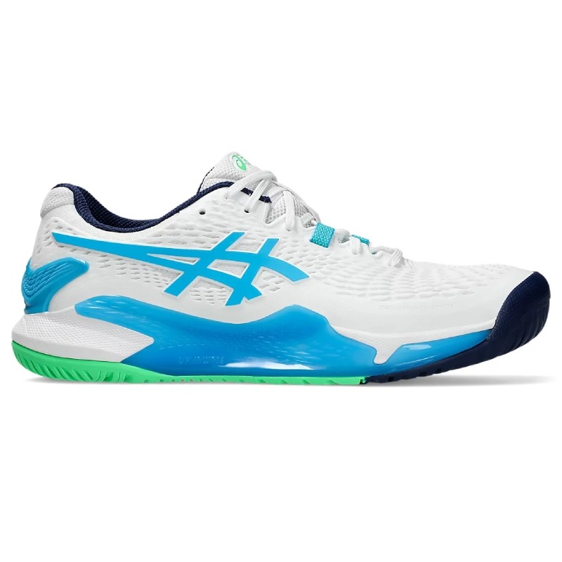 Chaussure Asics Gel Resolution 9 Toutes Surfaces Blanc Achat Asics Gel Resolution 9 au meilleur prix