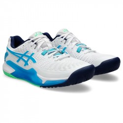 Promo Chaussure Asics Gel Resolution 9 Toutes Surfaces Blanc