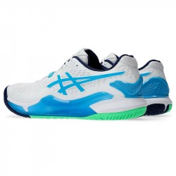 Vente Chaussure Asics Gel Resolution 9 Toutes Surfaces Blanc