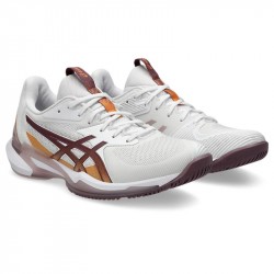 Promo Chaussure Femme Asics Solution Speed FF 3 Toutes Surfaces Blanc