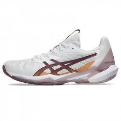 Achat Chaussure Femme Asics Solution Speed FF 3 Toutes Surfaces Blanc