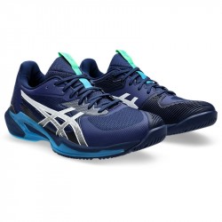 Promo Chaussure Asics Solution Speed FF 3 Toutes Surfaces Bleu Marine