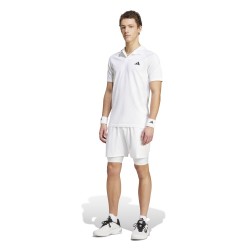 Short Adidas Pro 2 en 1 Blanc