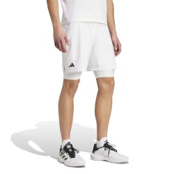 Short Adidas Pro 2 en 1 Blanc