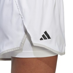 Promo Short Femme Adidas Club Blanc