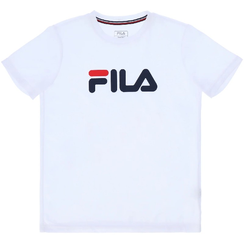 Tee Shirt Enfant Fila Logo Blanc Achat Fila Logo au meilleur prix