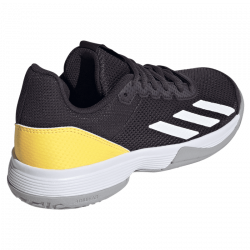 Promo Chaussure Enfant Adidas Courtflash Toutes Surfaces Noir