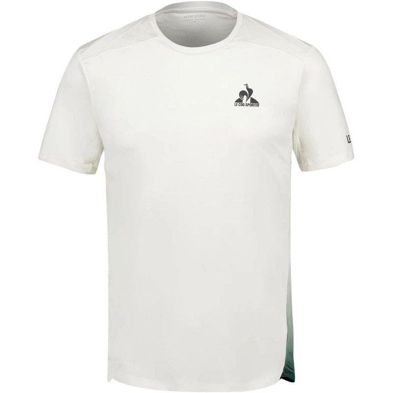 Tee Shirt Le Coq Sportif Performance New York Beige Achat Le Coq Sportif Performance au meilleur prix