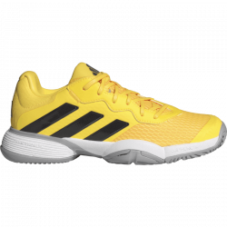 Chaussure Enfant Adidas Barricade Toute Surfaces Jaune