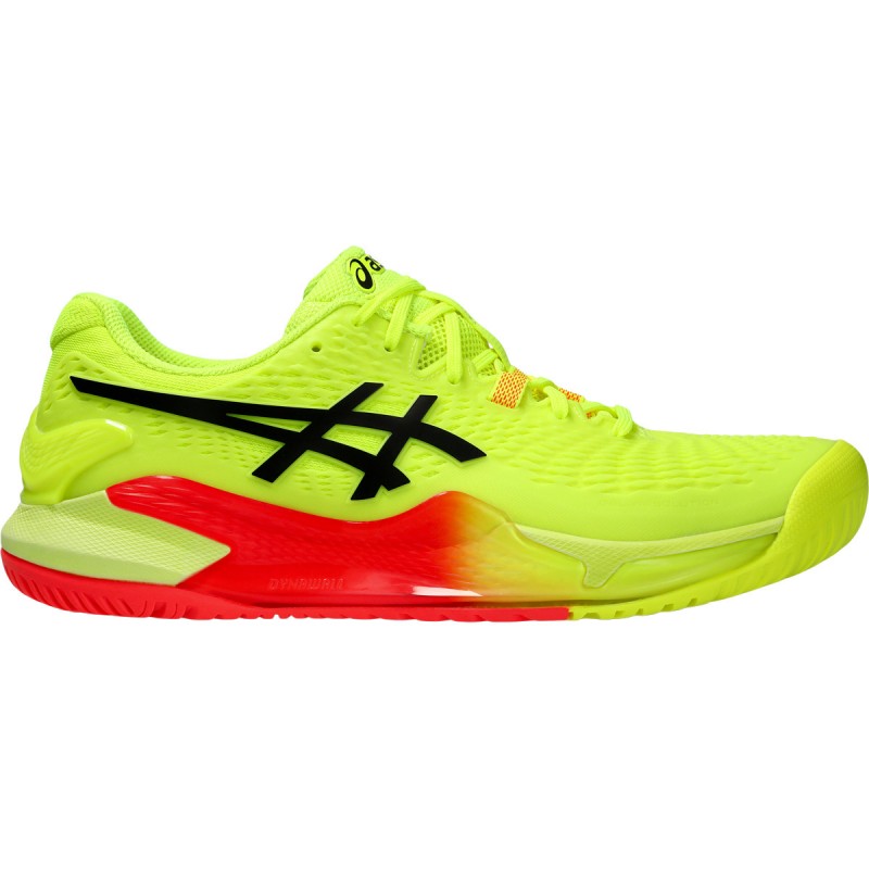 Chaussure Asics Gel Resolution 9 Paris Toutes Surfaces Jaune Achat Asics Gel Resolution 9 au meilleur prix