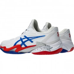 Promo Chaussure Asics Court FF 3 Novak Toutes Surfaces Blanc