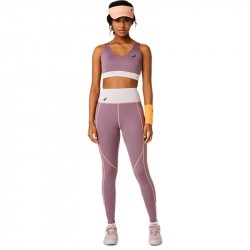 Promo Legging Femme Asics Tight Mauve