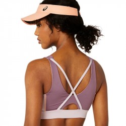 Promo Brassière Femme Asics Bra Mauve