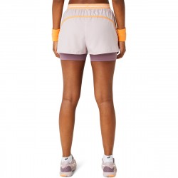 Achat Short Femme Asics Match Rose