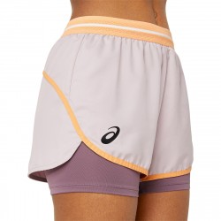 Prix Short Femme Asics Match Rose