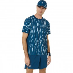 Tee-Shirt Asics Game Bleu