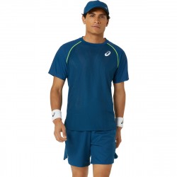 Tee-Shirt Asics Match Actibreeze Bleu