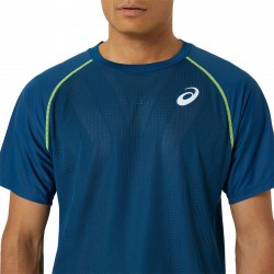 Promo Tee Shirt Asics Match Actibreeze Bleu