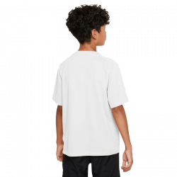 Promo Tee Shirt Enfant Nike Dri-FIT Multi+ Blanc