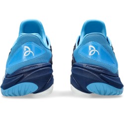 Promo Chaussure Asics Court FF 3 Novak Toutes Surfaces Bleu