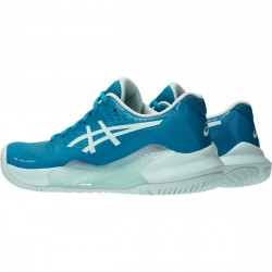 Promo Chaussure Femme Asics Gel Challenger 14 Toutes Surfaces Bleu Clair