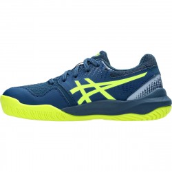 Achat Chaussure Enfant Asics Gel Resolution 9 GS Toutes Surfaces Bleu Marine