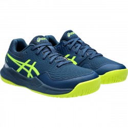 Prix Chaussure Enfant Asics Gel Resolution 9 GS Toutes Surfaces Bleu Marine