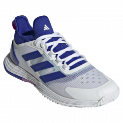 Promo Chaussure Adidas Adizero Ubersonic 4.1 Blanc/Bleu