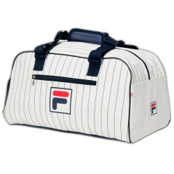 Vente Sac Duffle Fila Heritage blanc