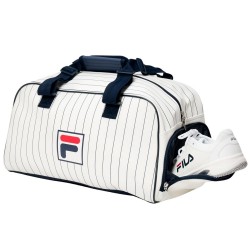 Promo Sac Duffle Fila Heritage Small Blanc