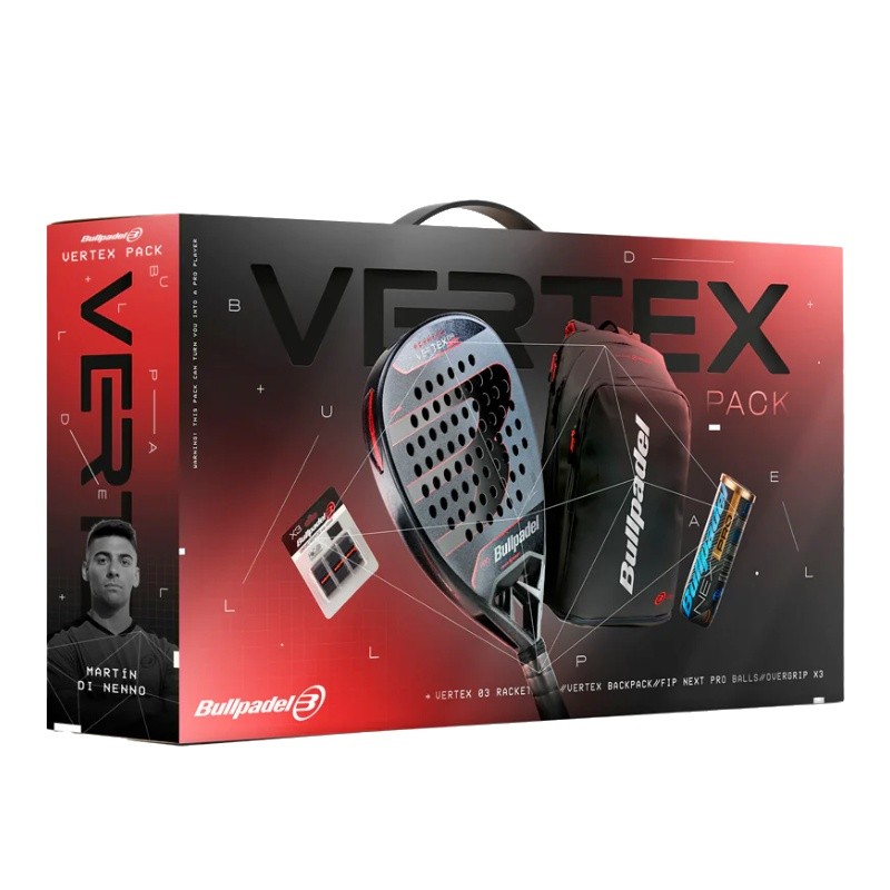 Pack Bullpadel Vertex Man