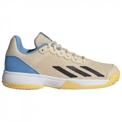 Chaussure Enfant Adidas CourtFlash Beige