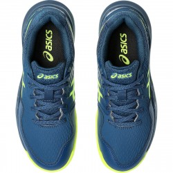 Chaussure Enfant Asics Gel Resolution 9 Bleu Marine pas cher