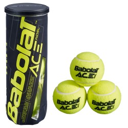 Vente Tripack de 3 Balles de Padel Babolat Ace