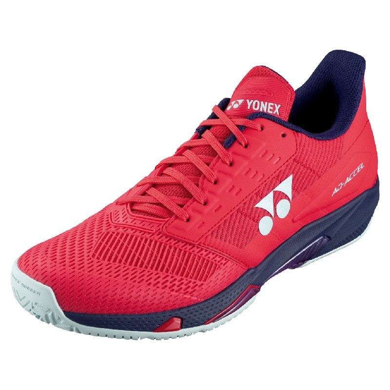 Chaussure Yonex PC AD-Accel Toutes Surfaces Rouge/Noir