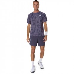 Vente Tee-Shirt Asics Game Violet