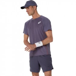 Prix Tee-Shirt Asics Match Actibreeze Violet