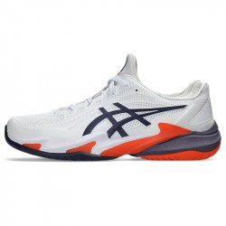 Achat Chaussure Asics Court FF 3 Toutes Surfaces Blanc/Orange