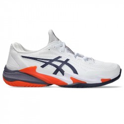 Chaussure Asics Court FF 3 Toutes Surfaces Blanc/Orange