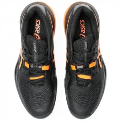 Chaussure Asics Gel Resolution X Toutes Surfaces Noir/Orange