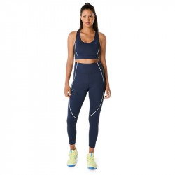 Legging Femme Asics Match Bleu Marine