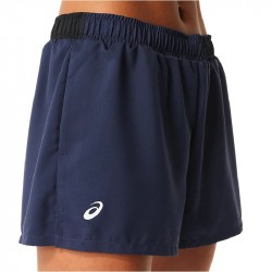 Prix Short Femme Asics Court Bleu Marine