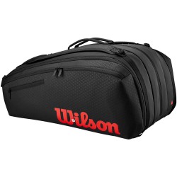 Sac Thermo Wilson Clash v3 Super Tour 15 Raquettes Noir