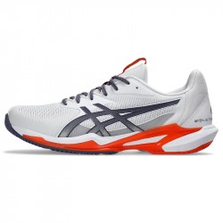 Achat Chaussure Asics Solution Speed FF 3 Toutes Surfaces Blanc/Orange