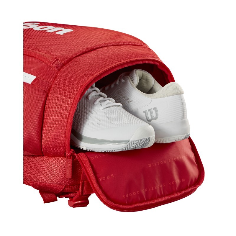 Sac de Tennis Wilson Tour 2 Compartment Small Black Grey Sac de Tennis Wilson Tour 2 Compartment Small Black Grey